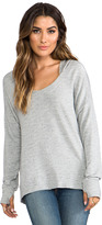 Thumbnail for your product : Coby Michael Lauren Pullover Hoodie w/ Open Back