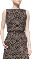 Thumbnail for your product : Loren korovilas Cropped Lace Shell