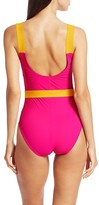 Thumbnail for your product : Karla Colletto Swim Giselle Belted One-Piece Swimsuit