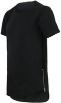 Thumbnail for your product : Urban Icon Men's Extra Long T-Shirt With "Side Zippers"