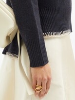 Thumbnail for your product : REJINA PYO Sloane Regenerated Cashmere-blend Sweater - Navy