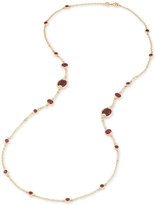 Thumbnail for your product : Carolee Gold-Tone Burgundy Stone and Pavé Long Statement Necklace