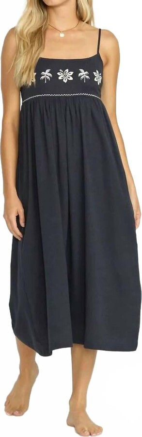 Days End Midi Dress In Black