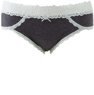 Charlotte Russe Plus Size Lace-Trim Hipster Panties