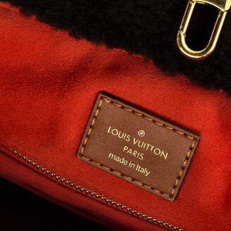 Louis Vuitton OnTheGo Tote Monogram Giant Teddy Fleece GM Brown