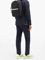 Thumbnail for your product : A.P.C. Repeat Logo-trim Padded-nylon Backpack - Black