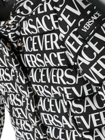Thumbnail for your product : Versace Children Logo-Print Hooded Padded Coat