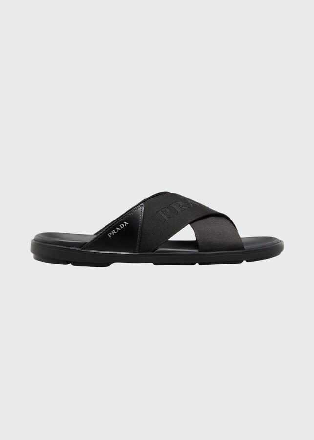 Prada Slide Sandals - ShopStyle
