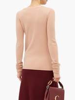 Thumbnail for your product : Extreme Cashmere - N114 Basic Stretch-cashmere Sweater - Womens - Light Pink