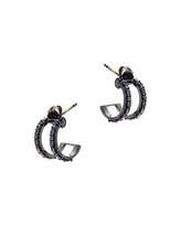 Thumbnail for your product : Lana Reckless Black Diamond Huggie Earrings