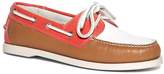 Thumbnail for your product : Brooks Brothers Color-Block Calfskin Boat Shoes