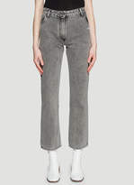 Thumbnail for your product : Off-White Off White Cropped Jeans in Grey