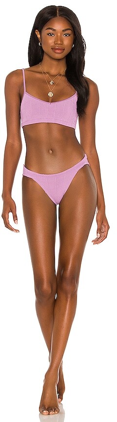 Hunza G Virginia Nile Bikini Set ShopStyle Two Piece Swimsuits
