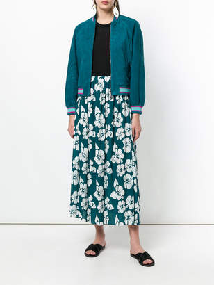 Simonetta Ravizza Gabri floral print maxi skirt