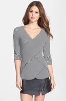 Thumbnail for your product : Vince Camuto Stripe Bandage Top (Regular & Petite)