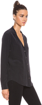 Thumbnail for your product : Equipment Adalyn Blouse in True Black