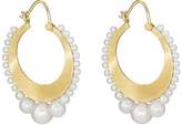 Thumbnail for your product : Irene Neuwirth Women's Pearl-Tipped Hoops