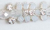 Thumbnail for your product : Brides & Hairpins Basilka Crystal Sash