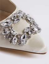 Thumbnail for your product : Marks and Spencer Kitten Heel Jewel Pointed Toe Court Shoes