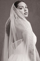 Thumbnail for your product : A.B. Ellie Hayden Pearl Chapel Veil