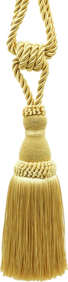 Décopro Curtain & Drapery Tassel Tieback, Length 8" | 20cm, Spread 30" | 76cm # Tbh8 #4875B Sold Individually