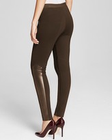Thumbnail for your product : Elie Tahari Shay Leather Panel Leggings - Bloomingdale's Exclusive