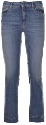 Sportmax Mini-Flare Cropped Jeans
