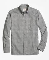 Thumbnail for your product : Brooks Brothers Glen Plaid Brushed-Cotton Flannel Sport Shirt