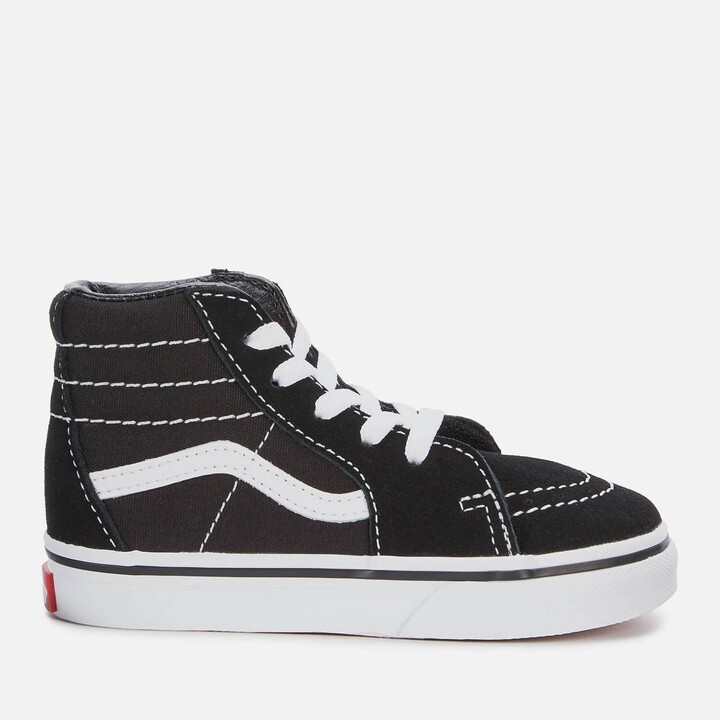 Vans Toddlers' Sk8Hi Trainers Black/True White ShopStyle Boys' Shoes