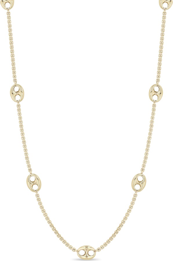 Zoë Chicco 14K Gold Mariner Chain Necklace