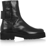 Thumbnail for your product : Maison Martin Margiela 7812 MM6 Maison Martin Margiela Glossed leather ankle boots