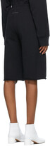 Thumbnail for your product : MM6 MAISON MARGIELA SSENSE Exclusive Black Sweat Shorts