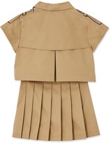 Thumbnail for your product : Burberry Children Trompe LOeil trench dress
