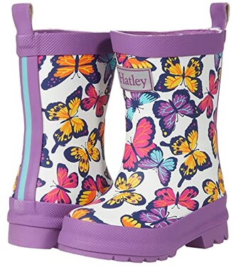 Hatley Kaleidoscope Butterflies Matte Rain Boots (Toddler/Little Kid)