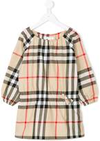 Thumbnail for your product : Burberry Kids checked signature tunic