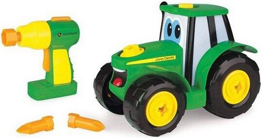 Tomy John Deere Build-A-Johnny Tractor Toy