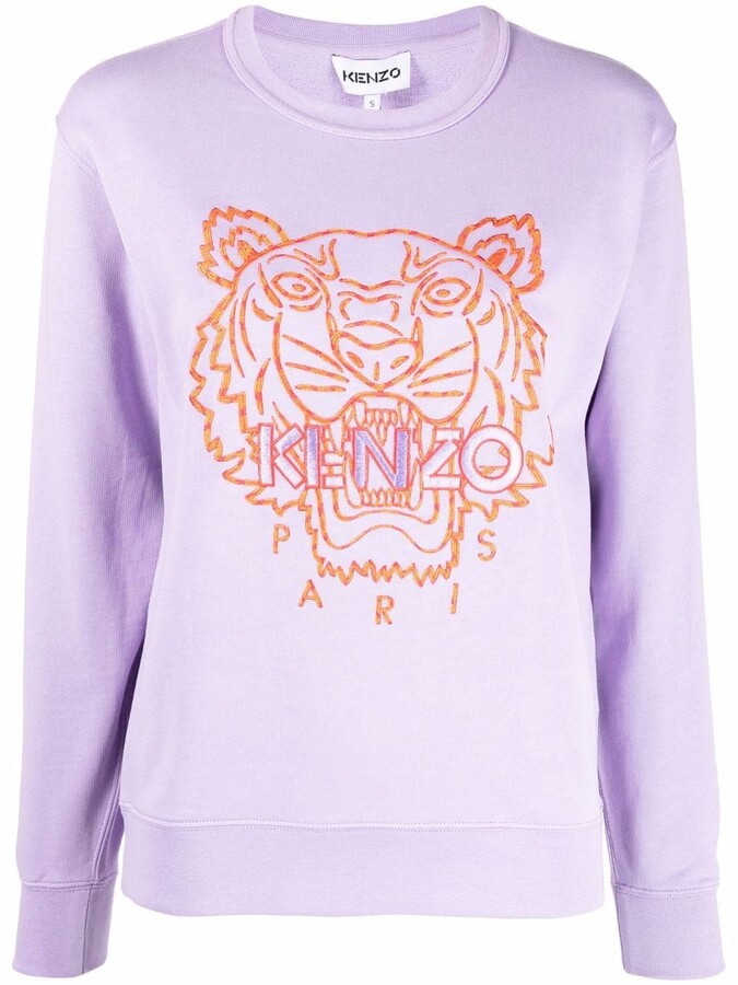 Kenzo Purple Women's Sweatshirts & Hoodies | ShopStyle