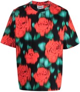 red kenzo shirt