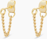 Thumbnail for your product : Gorjana Wilder Chain Huggies Earring