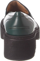 Thumbnail for your product : Marni Millerighe Leather Platform Loafer