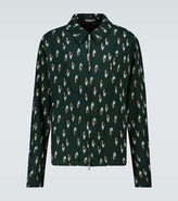 Thumbnail for your product : Undercover Printed wool blouson jacket