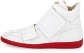 Thumbnail for your product : Maison Margiela Clinic Grip-Strap High-Top, White/Red