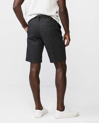 Express Classic Fit 10 Inch Stretch Textured Shorts