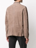 Thumbnail for your product : Barba Suede Multiple-Pocket Jacket