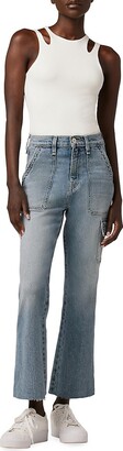 Hudson Utility Faye Ultra High-Rise Bootcut Jeans