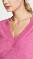 Thumbnail for your product : Adina Reyter 14k Gold Solid Pave Disc Necklace