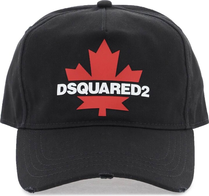 DSQUARED2 Rubberized Logo Baseball Cap