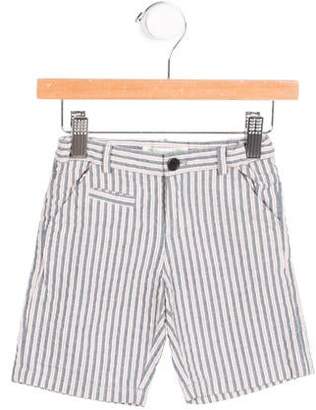 Bonpoint Girls' Striped Bermuda Shorts