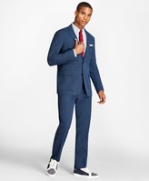 Thumbnail for your product : Brooks Brothers Plaid Wool Suit Trousers
