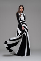 Thumbnail for your product : Isabel Sanchis Faedo - Long Sleeve Spike Gown